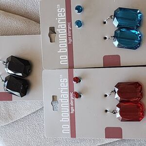 No Boundaries Hypoallergenic Earrings Set